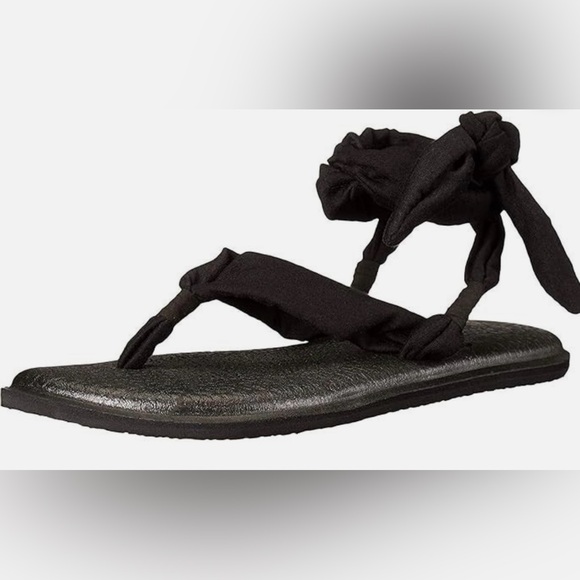 Sanuk Shoes - SANUK Yoga Slinged Up Sandals 9 Black